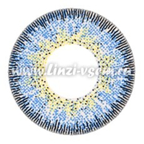 Цветные линзы EOS J324 Blue Фото 4