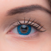 Цветные линзы EOS Rain Shower Blue