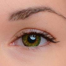 Цветные зеленые линзы EOS 324 Green