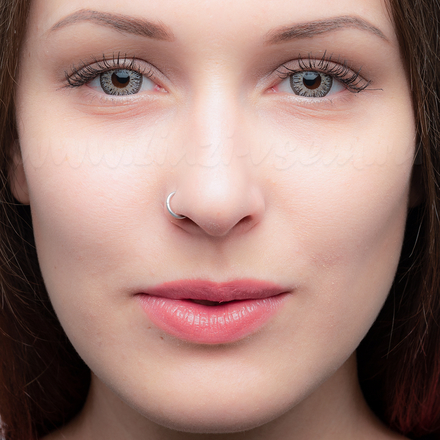 Цветные линзы EOS Zoe Gray Фото 2